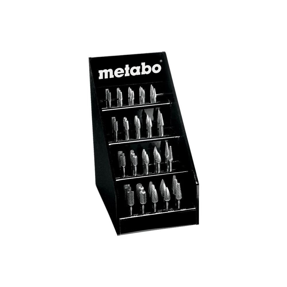 Metabo Hartmetall-Fräser-Display, 40-teilig #628405000